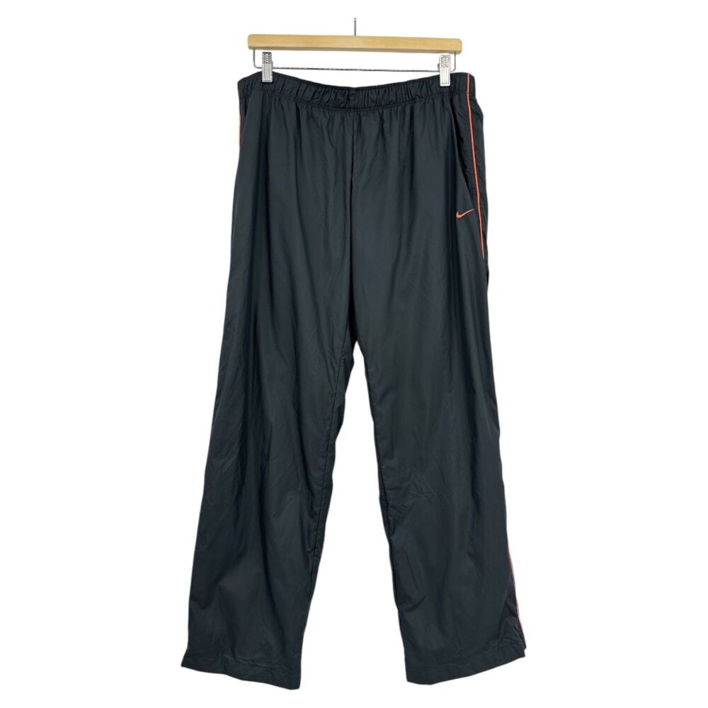 Nike Track Pants Large womens Gray athletic running workout warm up bottoms